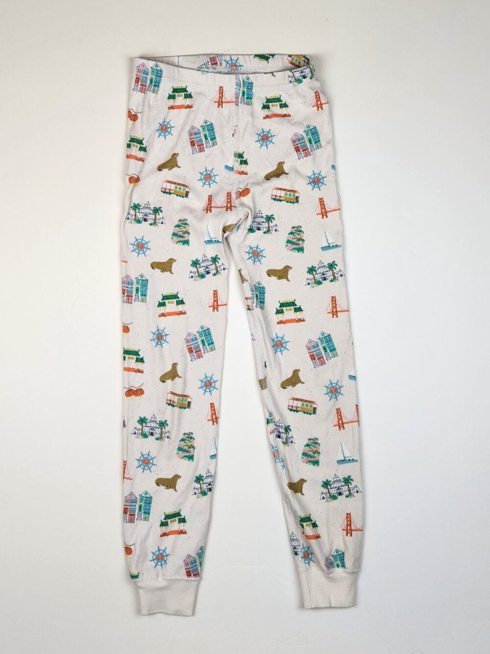 Smaller Things Goodnight San Francisco Pajama Pants sz 8
